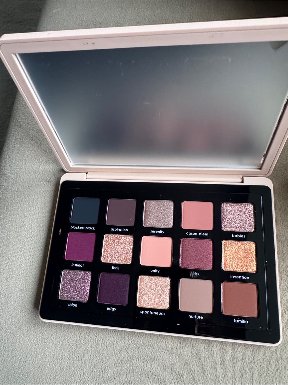 Natasha Denona Pink and Purple Eyeshadow Palette with Shimmer